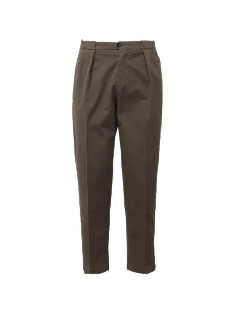 Briglia 1949 Portobello pleated cotton trousers