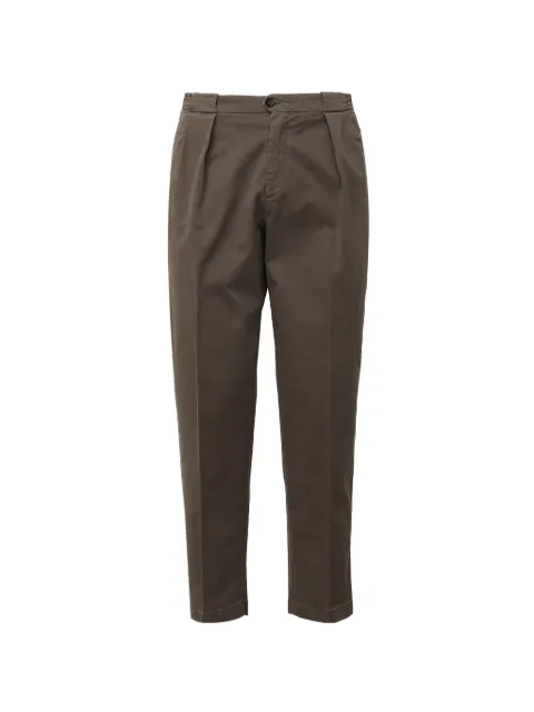 Briglia 1949 Portobello pleated cotton trousers