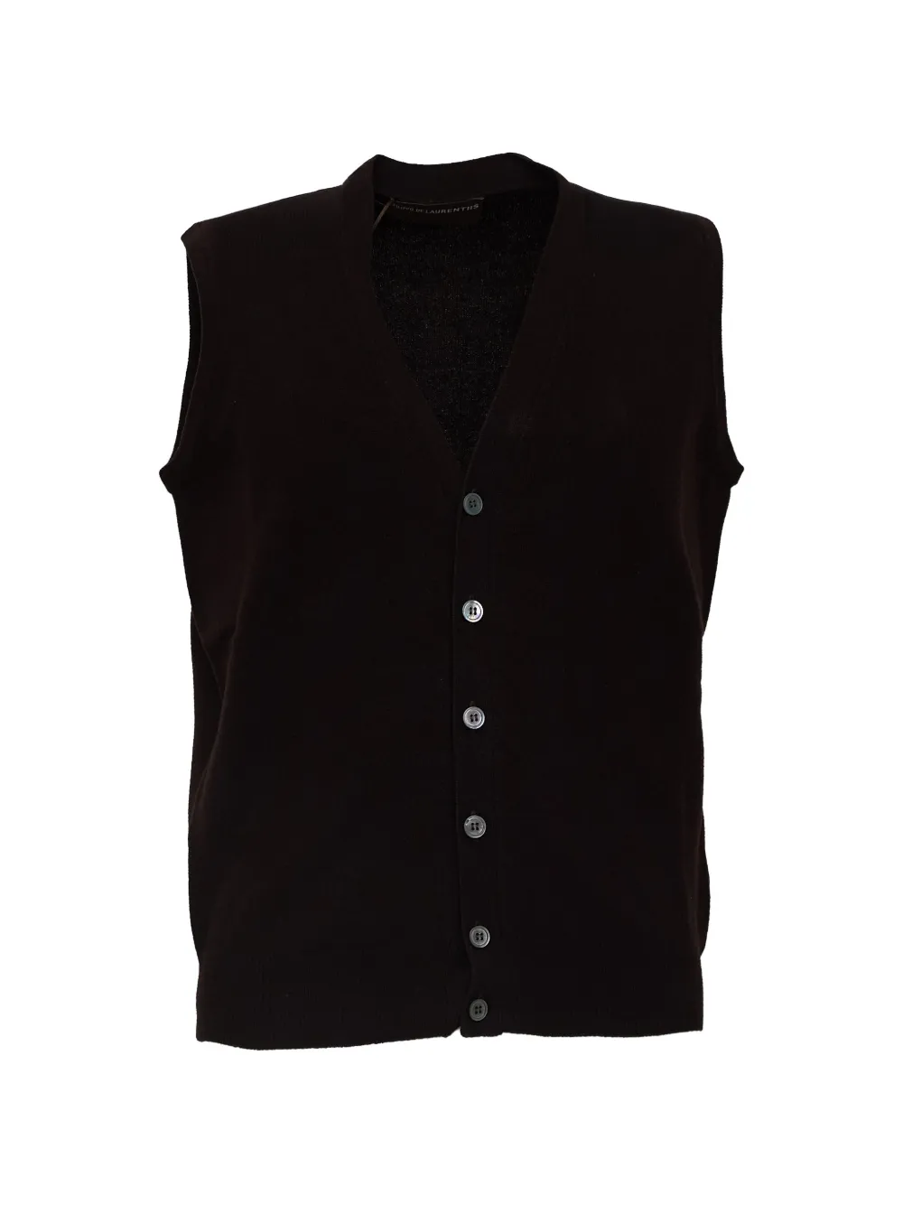 Filippo De Laurentiis button-up V-neck cardigan - Marrone