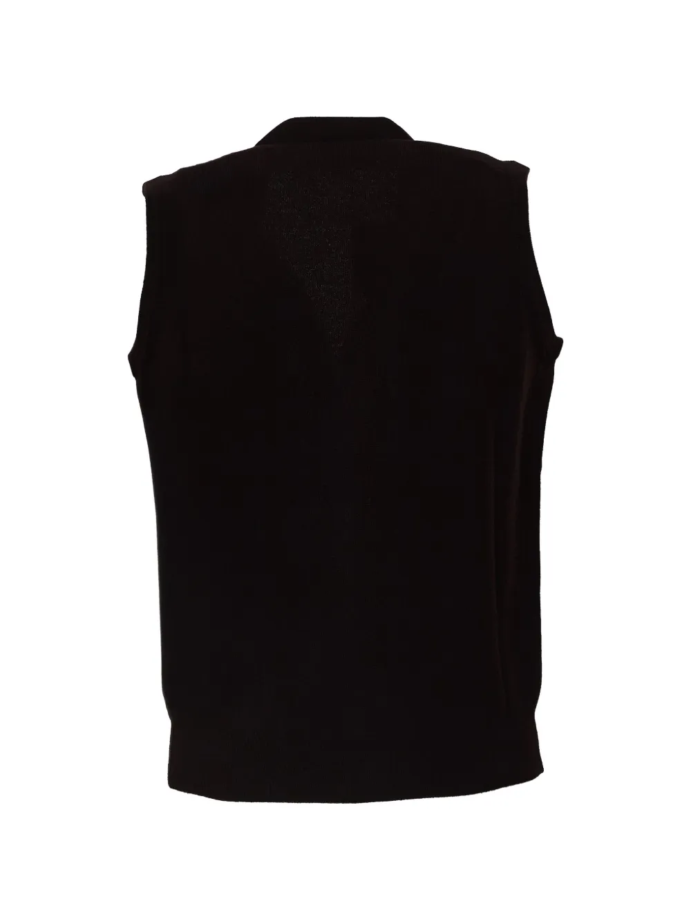 Filippo De Laurentiis Vest met V-hals Bruin