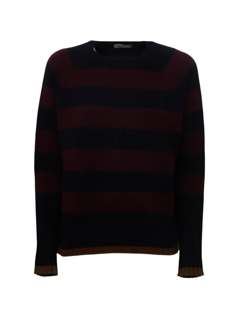BeYou striped cashmere sweater - Blau