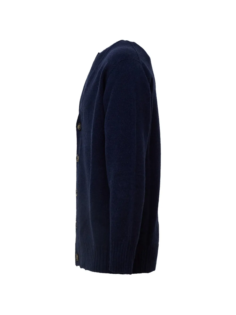 AMARANTO distressed V-neck cardigan Blauw