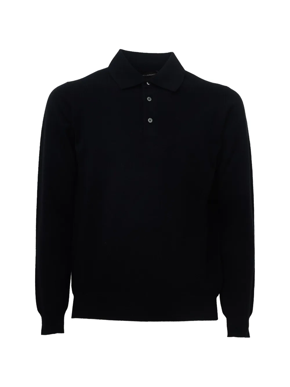 Filippo De Laurentiis long-sleeve polo shirt - Blu
