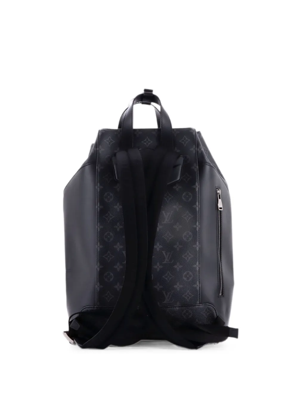 Louis Vuitton Pre-Owned Explorer Flash Fragment Monogram Eclipse Canvas backpack - Nero