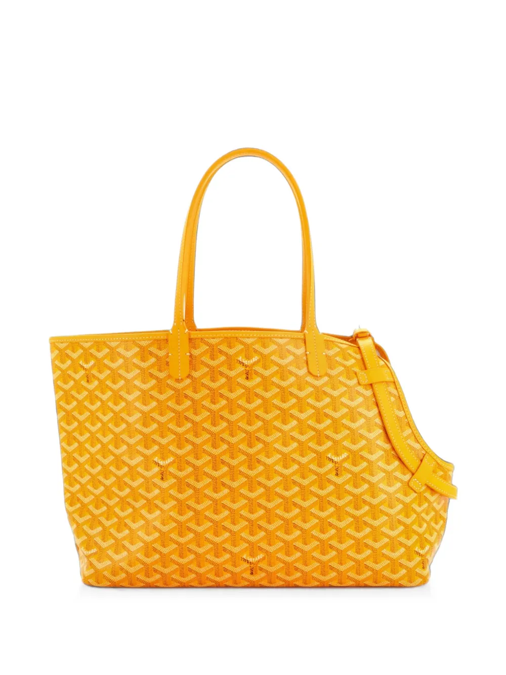 Goyard Pre-Owned Chien Gris Hautier-Tragetasche aus beschichtetem Canvas - Gelb