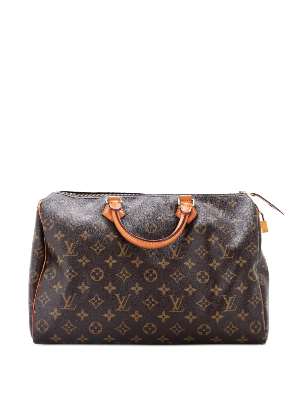 Louis Vuitton Pre-Owned Speedy Handbag Monogram Canvas 35 satchel - Marrone