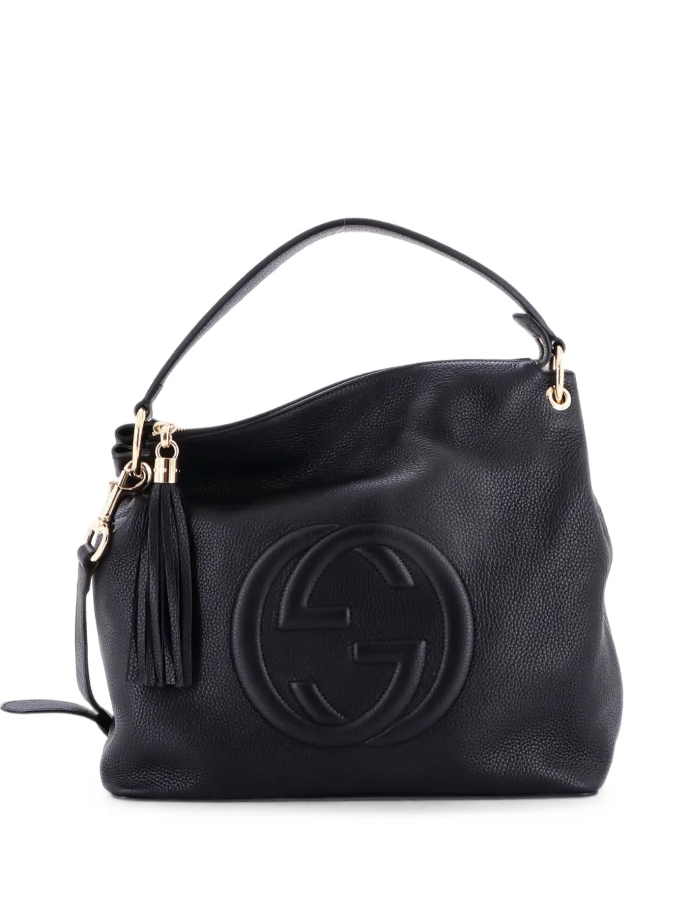 Gucci Pre-Owned Borsa passepartout Soho grande in pelle - Nero