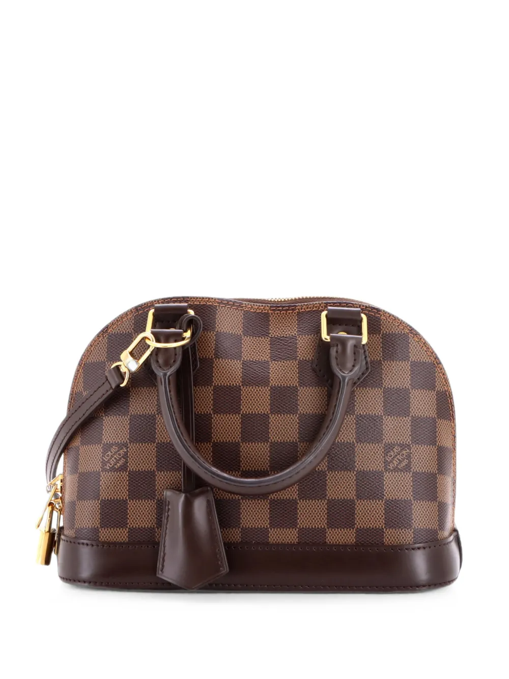 Louis Vuitton Pre-Owned Borsa a spalla Alma Damier BB - Marrone