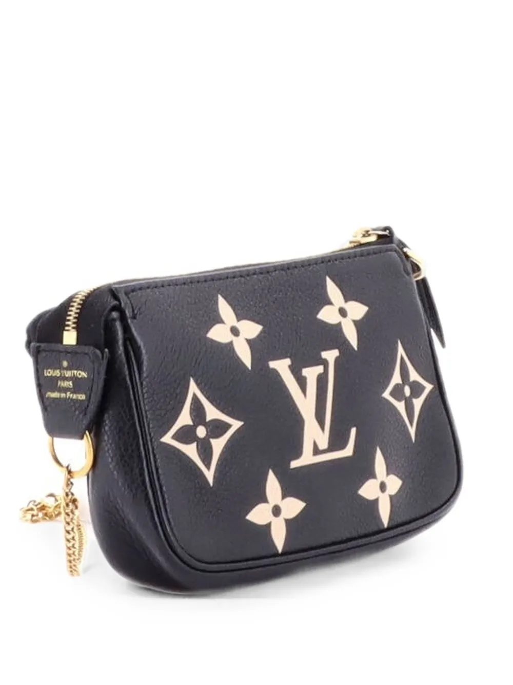 Louis Vuitton Pre-Owned Pochette Accessoires Bicolor Monogram Empreinte Giant Mini clutch bag - Schwarz
