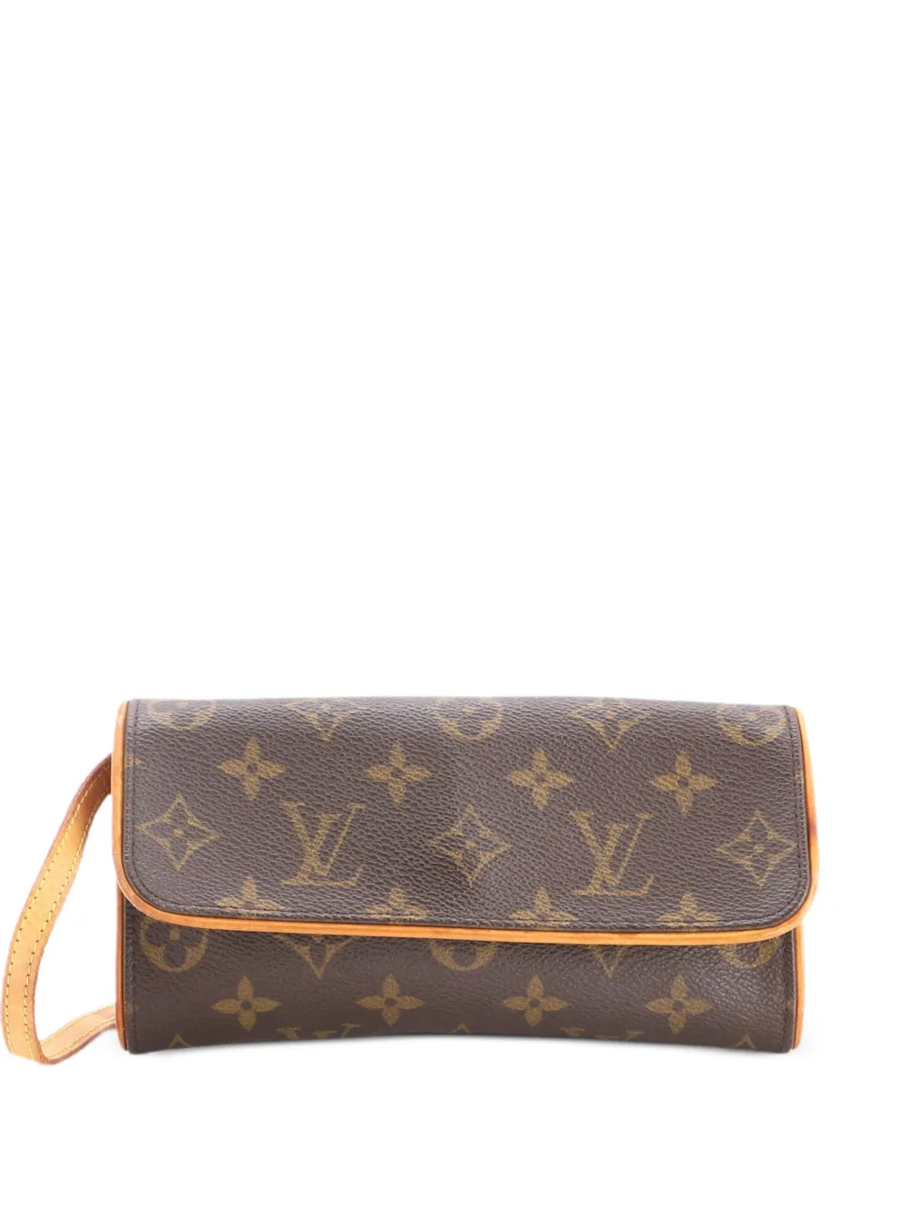 Louis Vuitton Pre-Owned Twin Handbag Monogram Canvas PM crossbody bag - Brown