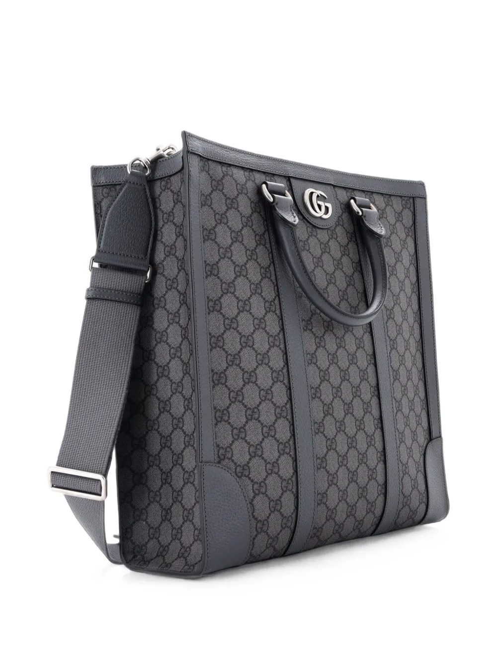 Gucci Pre-Owned Wandelbarer Ophidia Tote Bag aus GG-Canvas - Grau