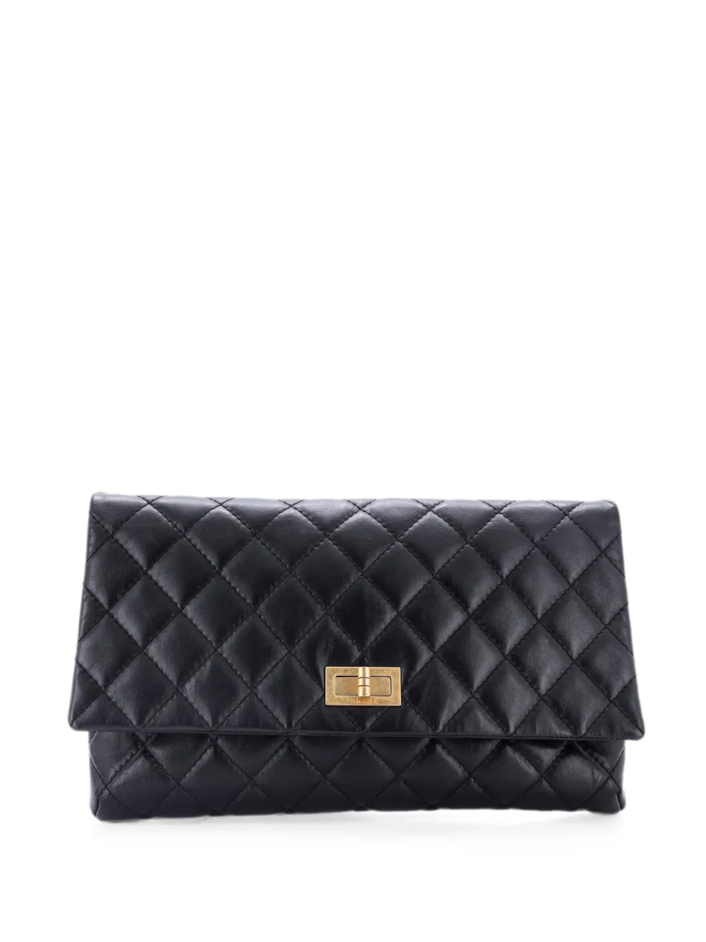CHANEL Pre-Owned Reissue 2.55 Flap Quilted Aged Calfskin clutch bag - Schwarz