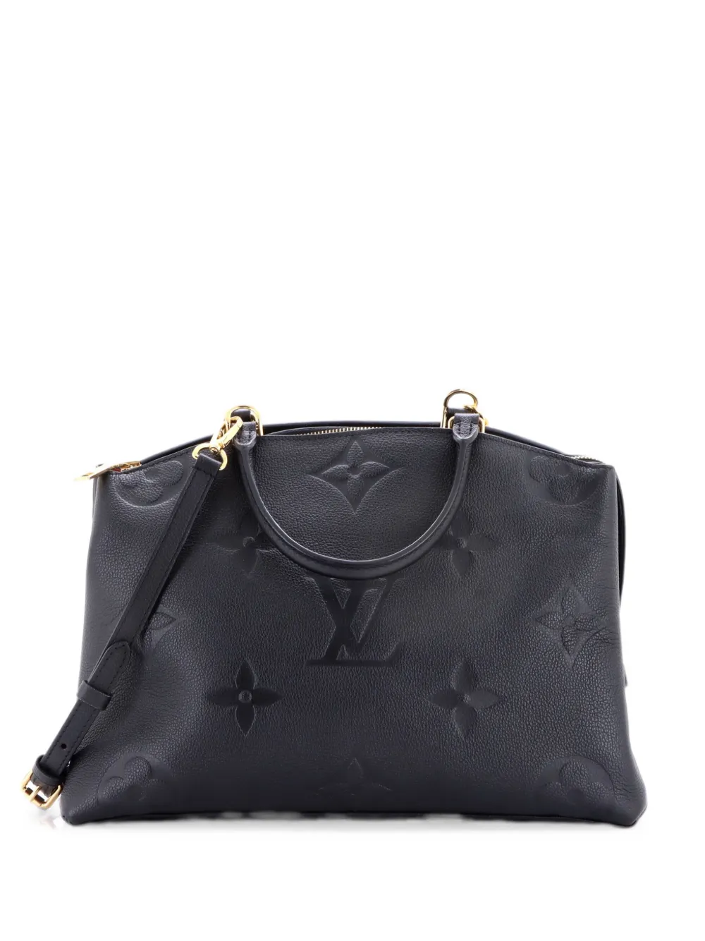 Louis Vuitton Pre-Owned Grand Palais Handtasche Monogram Empreinte Giant Schultertasche - Schwarz