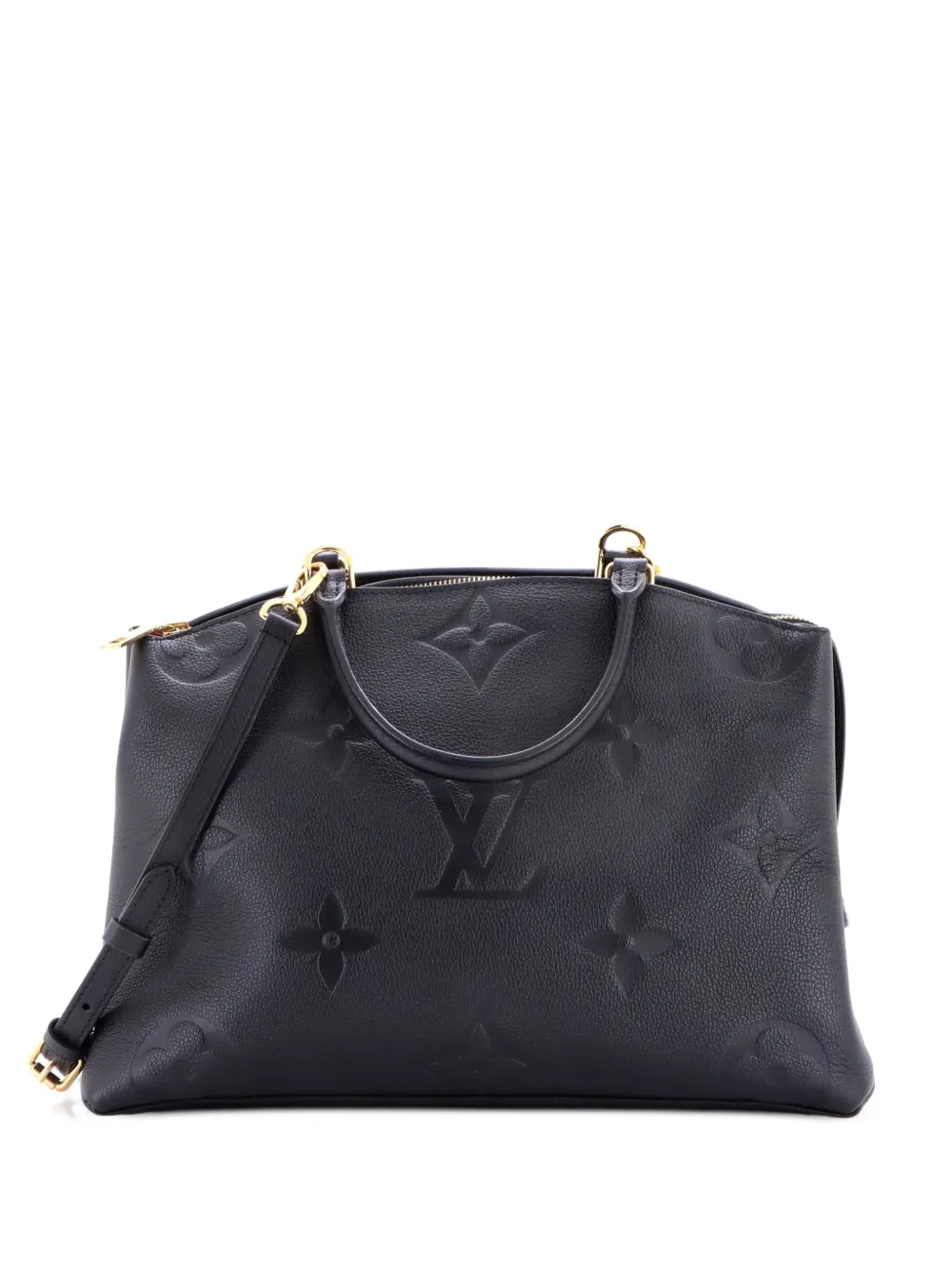 Louis Vuitton Pre-Owned Grand Palais Handtasche Monogram Empreinte Giant Schultertasche - Schwarz