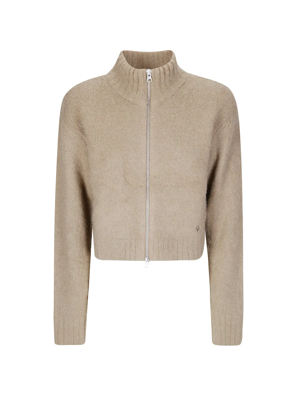 SAMSOE SAMSOE Sajeanne zip-fastening cardigan - Nude