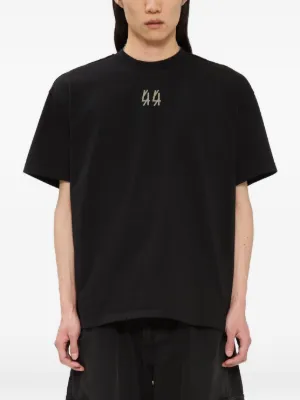 VETEMENTS ラインストーン Tシャツ | ブラック | FARFETCH JP