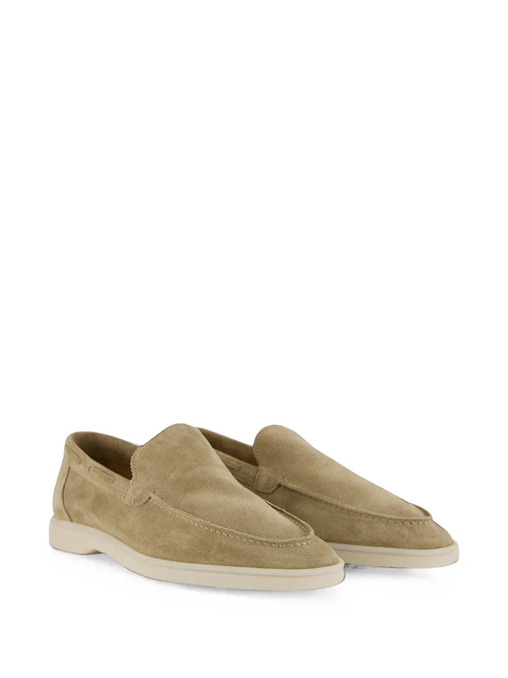 Aurélien Yacht suede loafers Beige