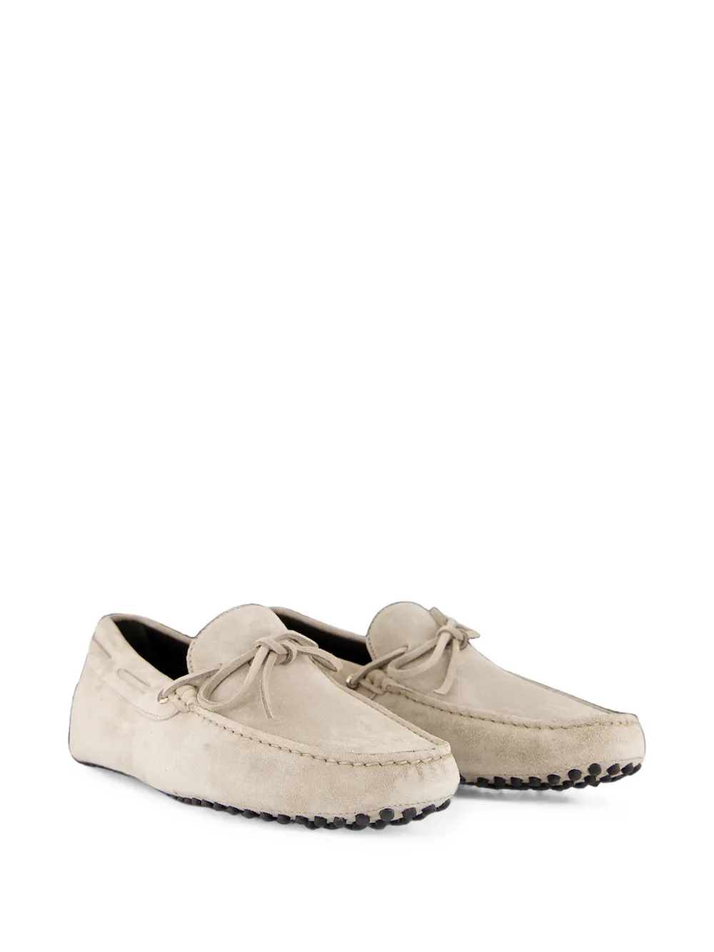 Aurélien Softey tie-detail loafers Grijs