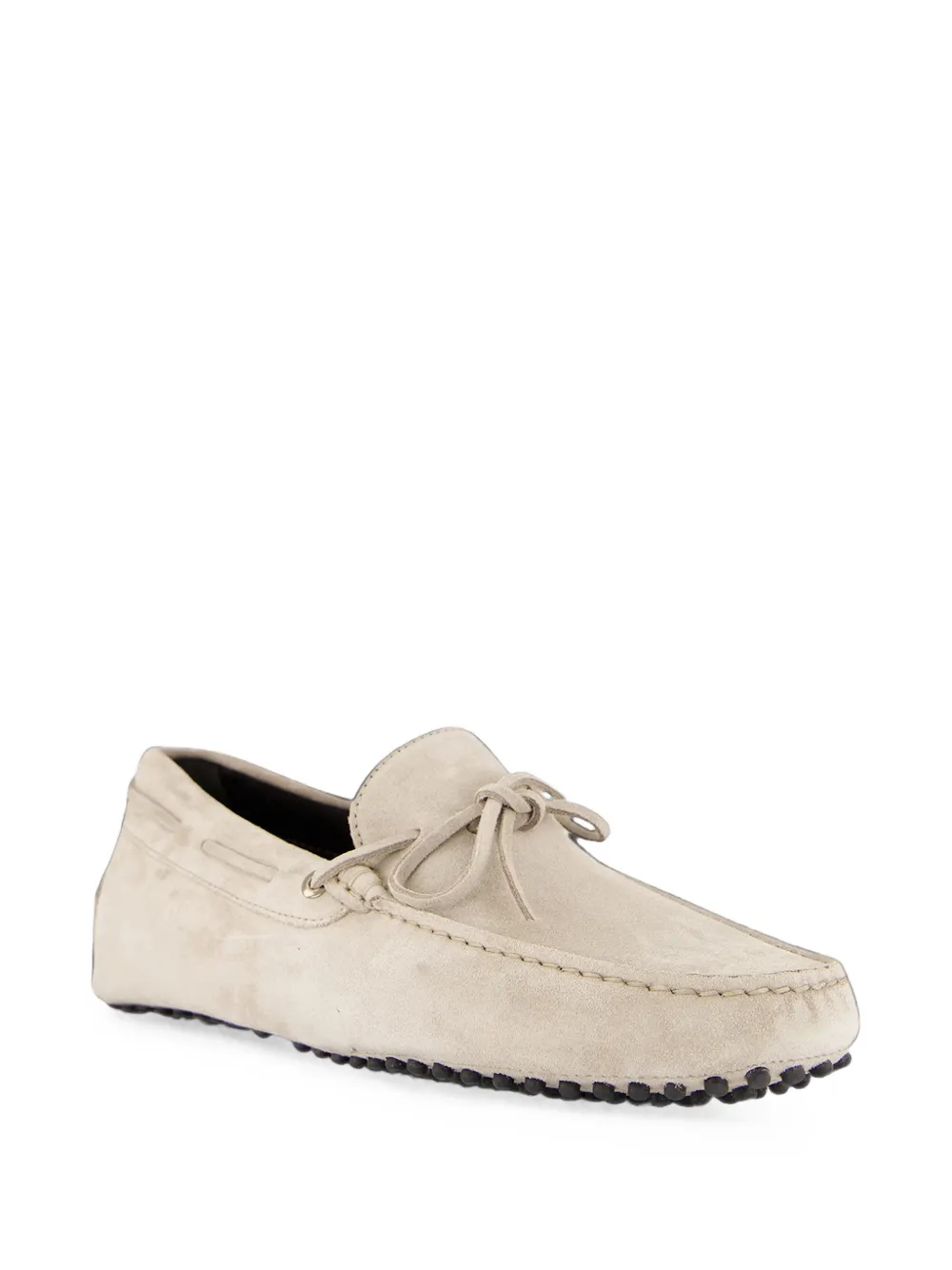 Aurélien Softey tie-detail loafers Grijs