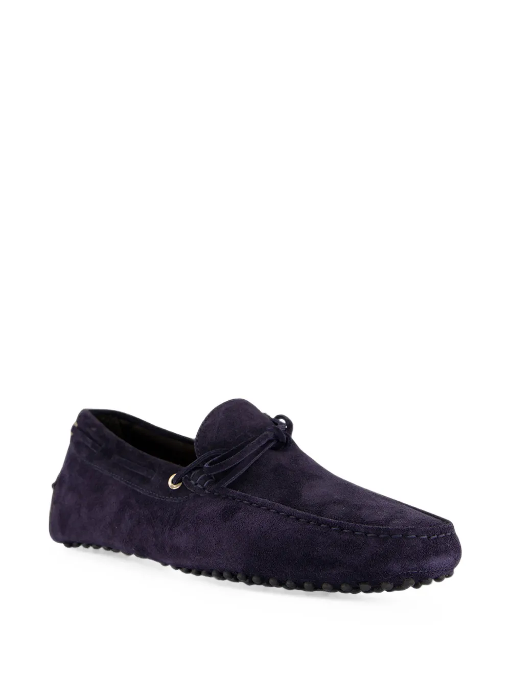 Aurélien Softey suede driving loafers Blauw