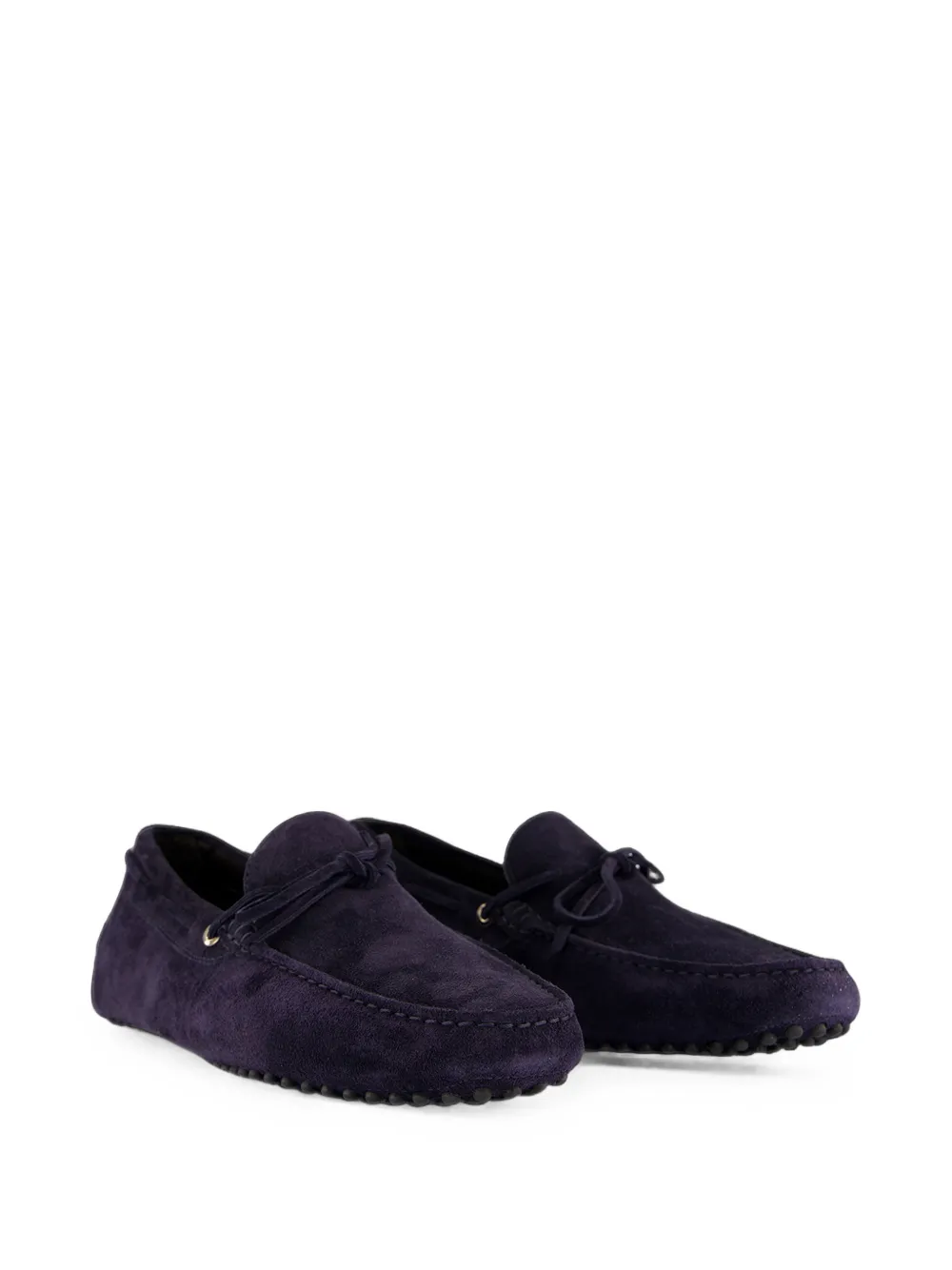 Aurélien Softey suede driving loafers Blauw