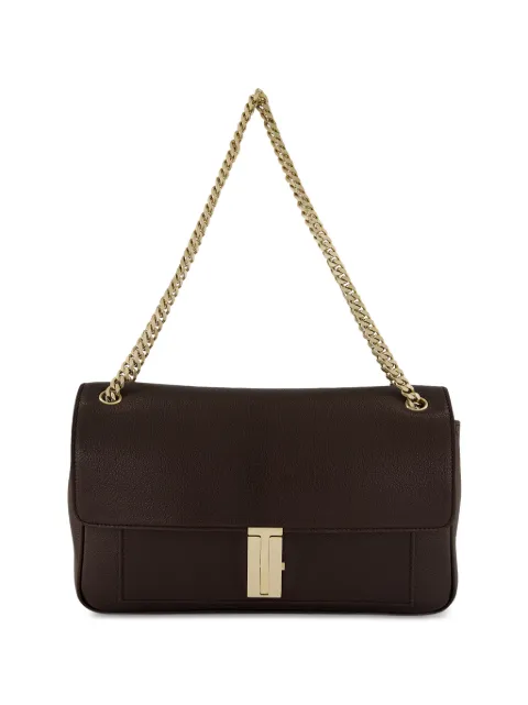 TOM FORD Mia grained-leather shoulder bag