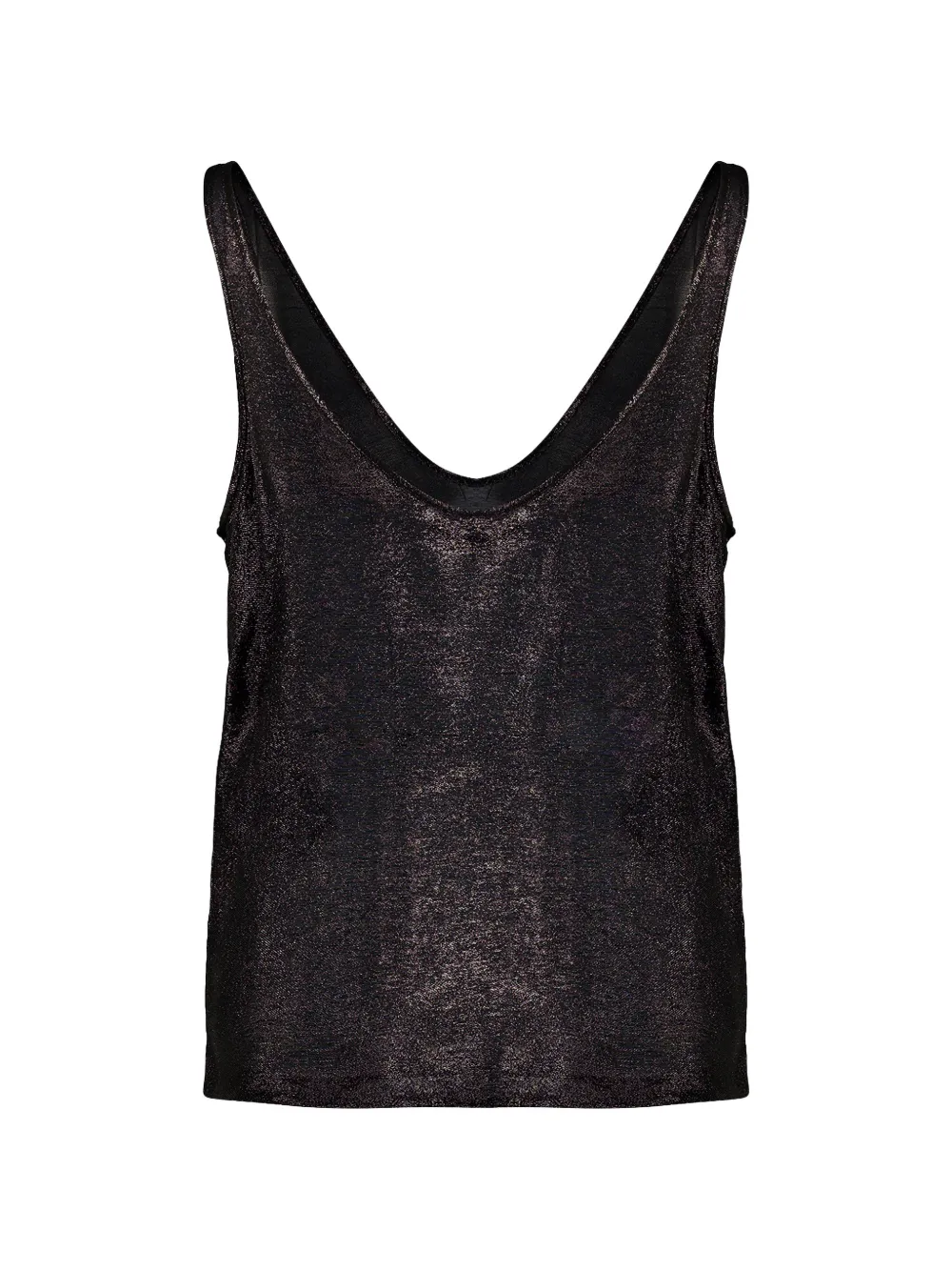 TOM FORD Tanktop met metallic-effect Zwart