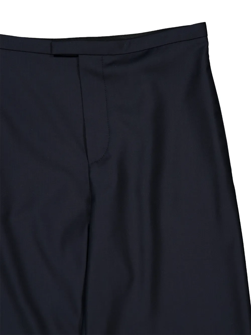 Gucci wide-leg wool trousers Blauw