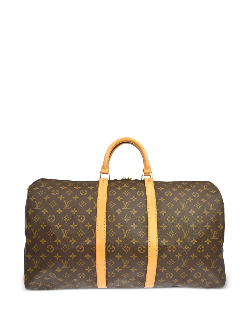 Louis Vuitton Pre-Owned Borsa tote Keepall 55 con monogramma 1997 - Marrone