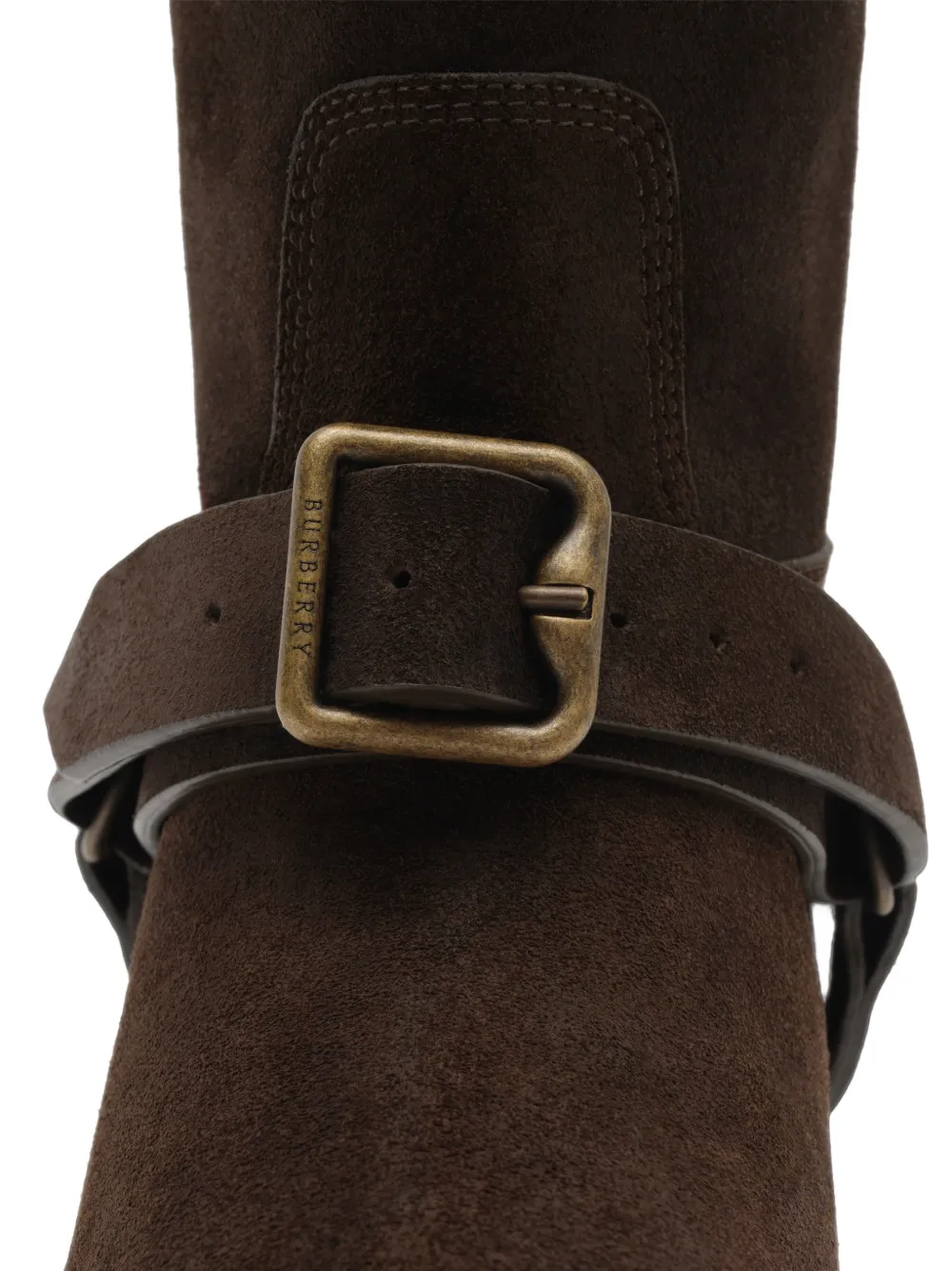 Burberry leather soft saddle low boots​ Bruin