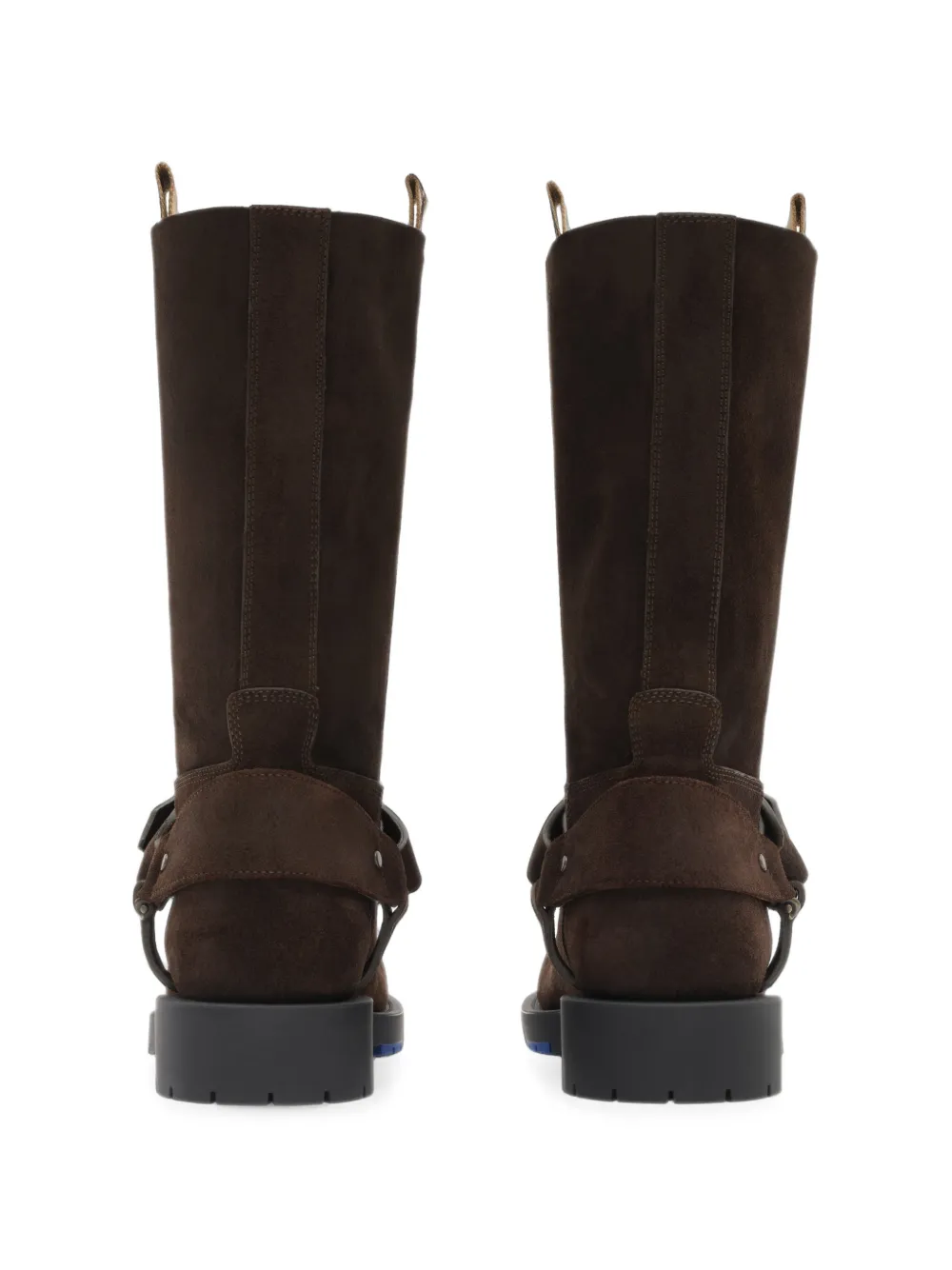 Burberry leather soft saddle low boots​ Bruin