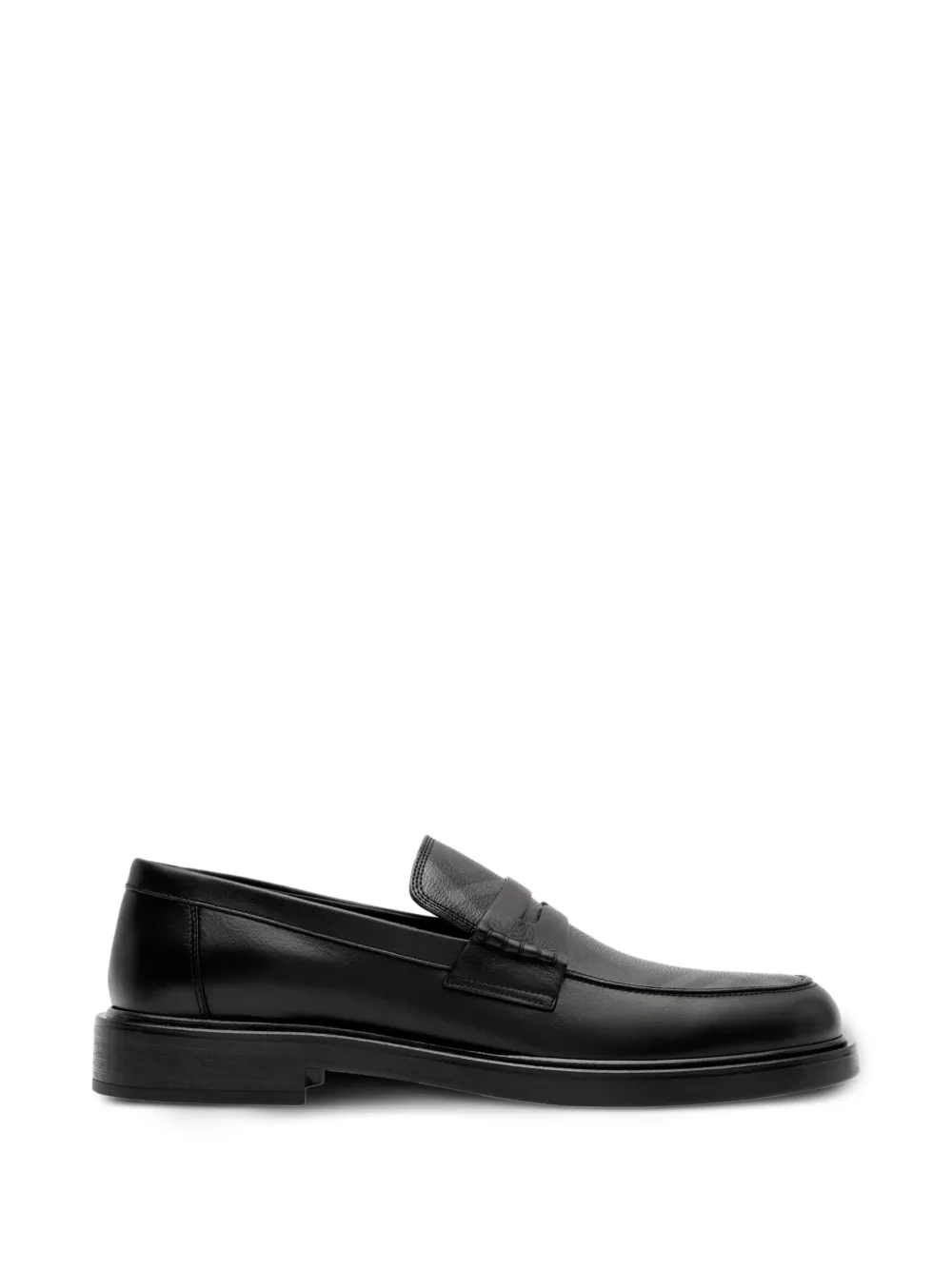 Burberry leather Pembroke loafers - Nero