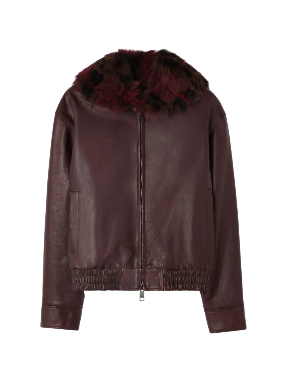 Burberry Latchford leren jack Rood