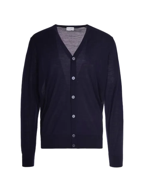 Ballantyne button-fastening wool cardigan