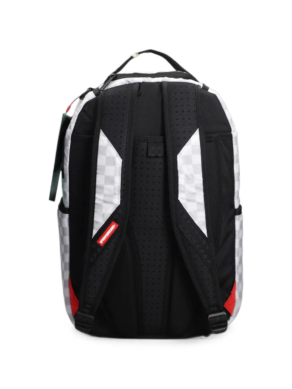 Sprayground Sharks In Paris geruite rugzak Wit