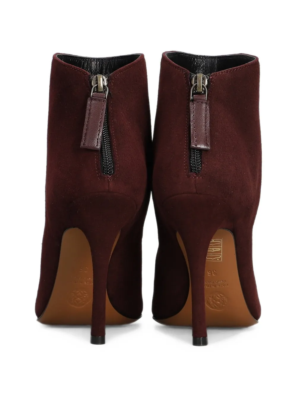 Roberto Festa Micol pointed-toe ankle boots Rood