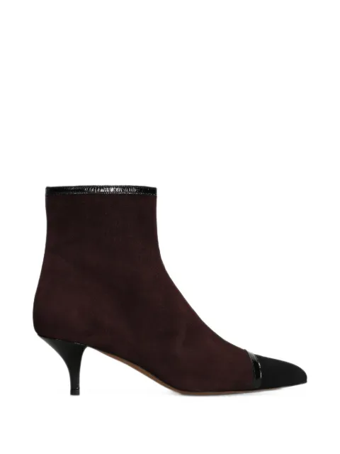Roberto Festa Serelit patent-trim suede ankle boots