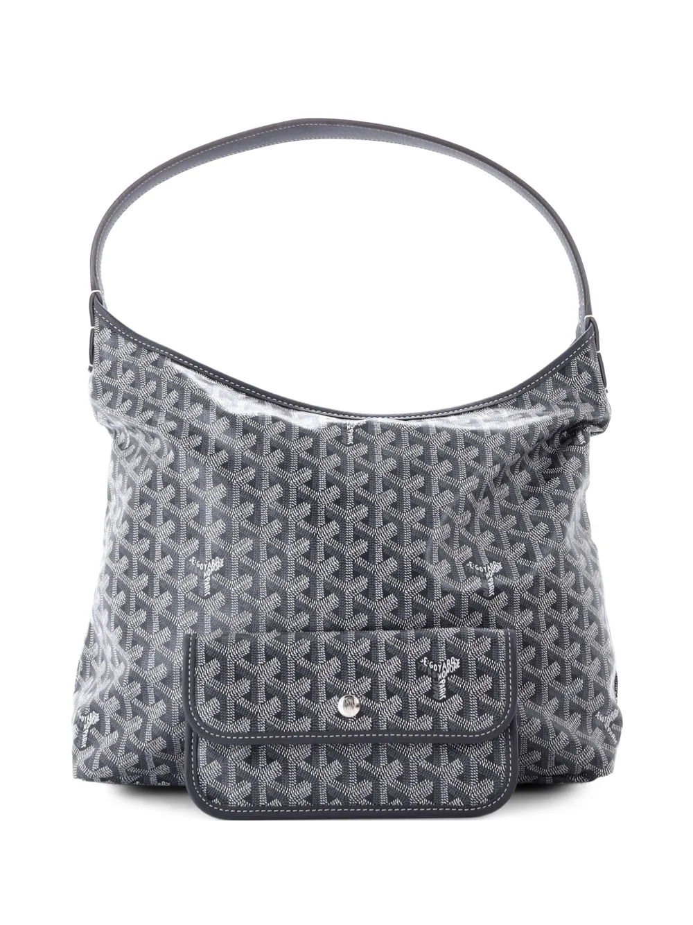 Goyard Pre-Owned Boheme Coated Canvas hobo bag - Grigio