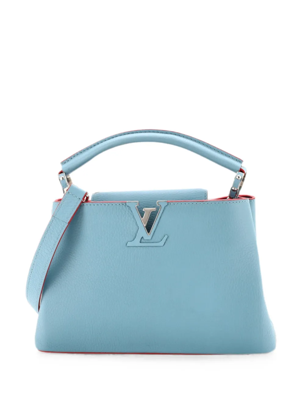Louis Vuitton Pre-Owned Capucines Bag Leather BB satchel - Blu