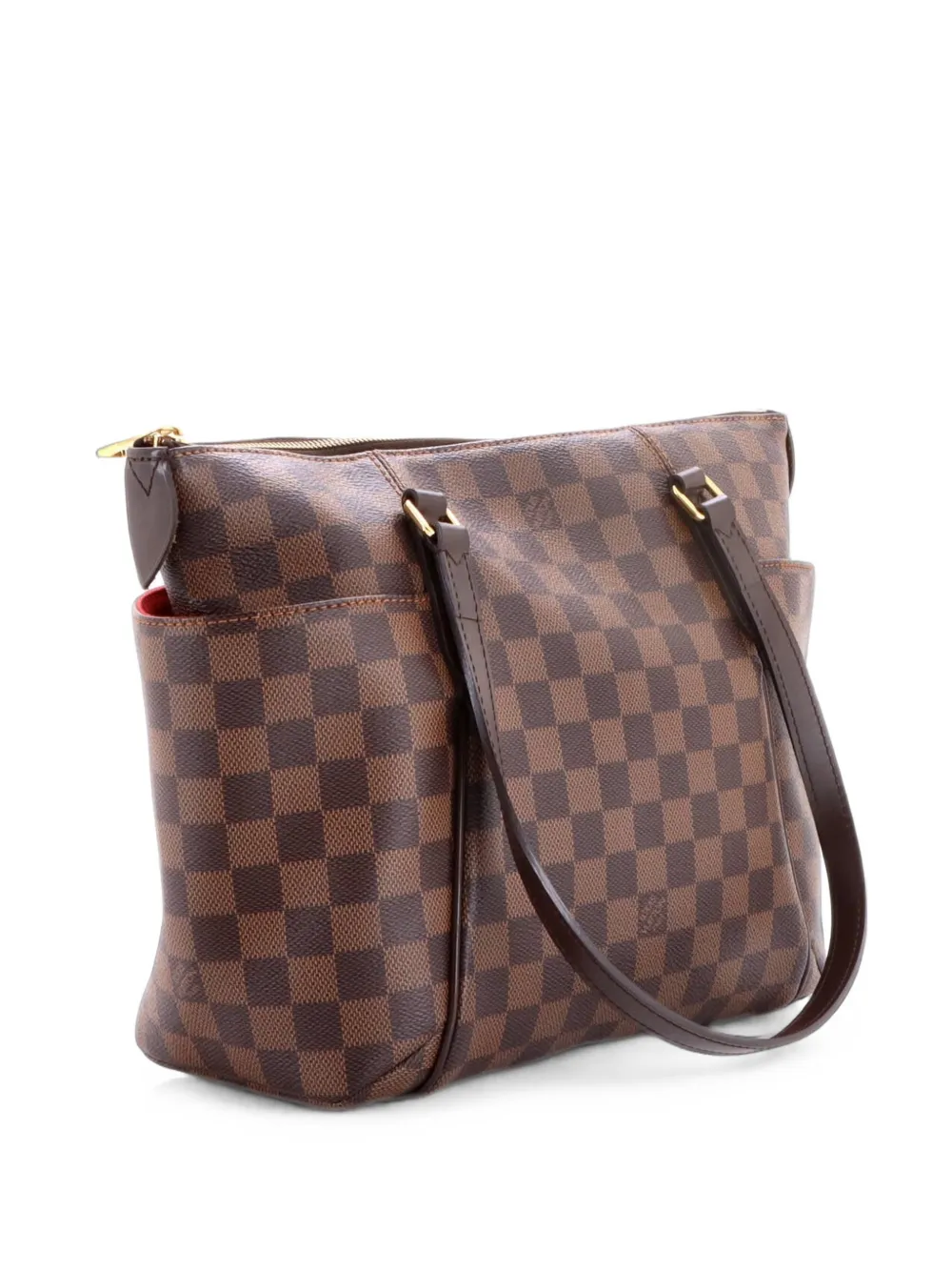 Louis Vuitton Pre-Owned Totally PM Damier Schultertasche - Braun