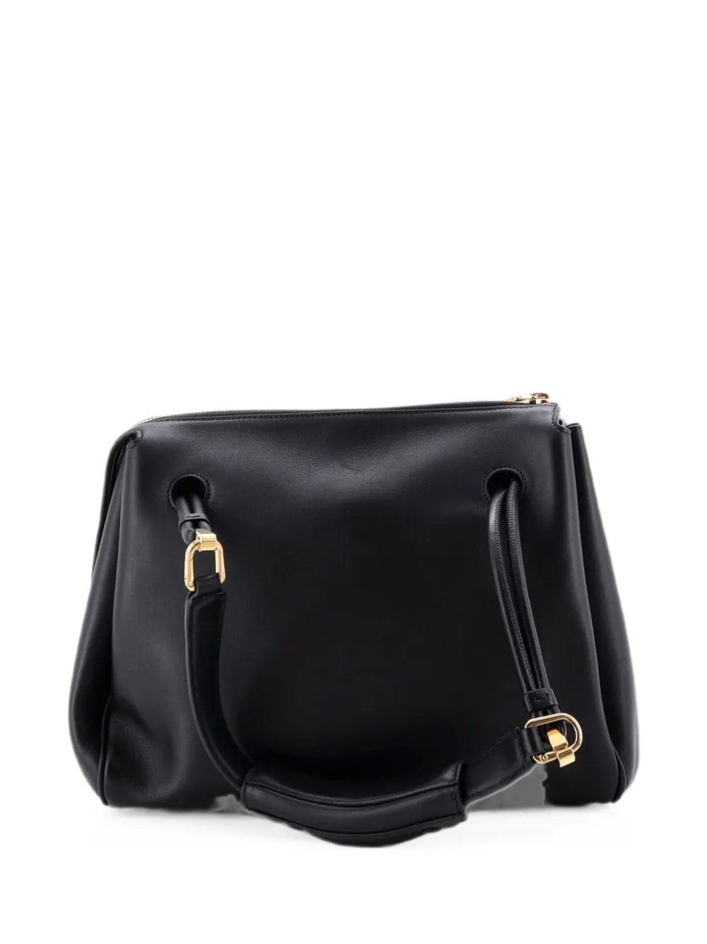 Loewe Pre-Owned x Albers Madrid Leather Medium shoulder bag - Schwarz