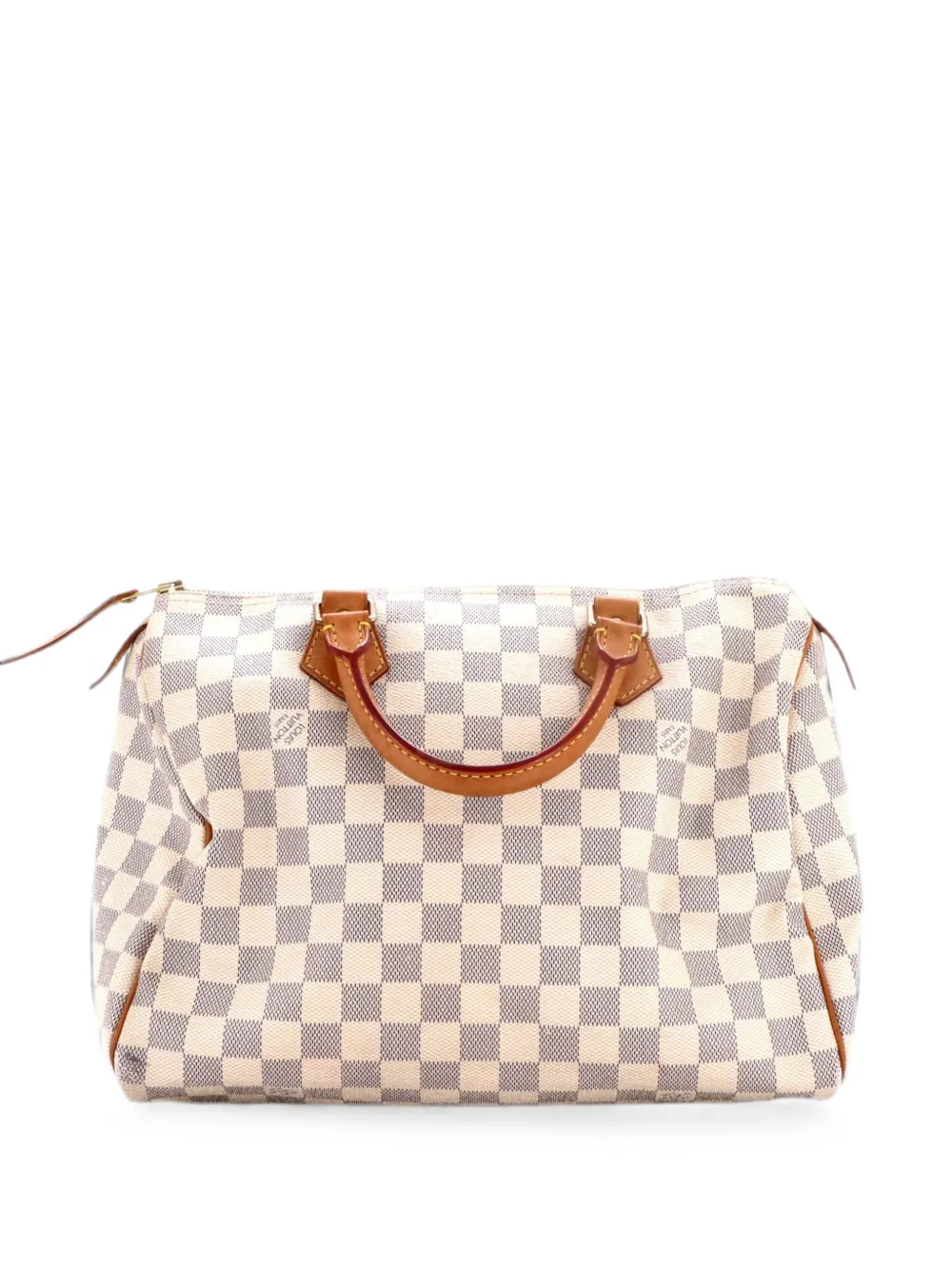 Louis Vuitton Pre-Owned Speedy Handbag Damier 30 satchel - Bianco