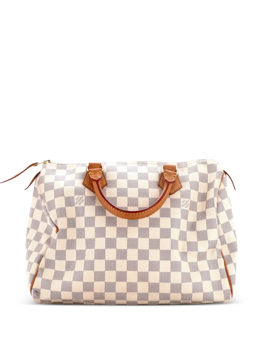 Louis Vuitton Pre-Owned Speedy Handbag Damier 30 satchel - Bianco