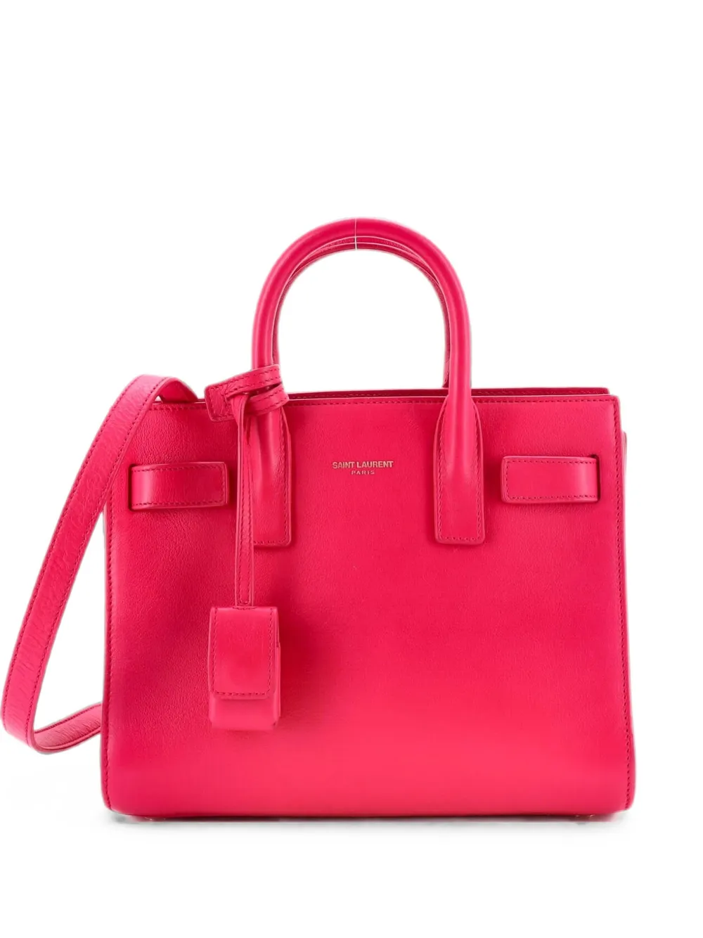Saint Laurent Pre-Owned Sac de Jour NM Bag Leather Nano tote bag - Rosa