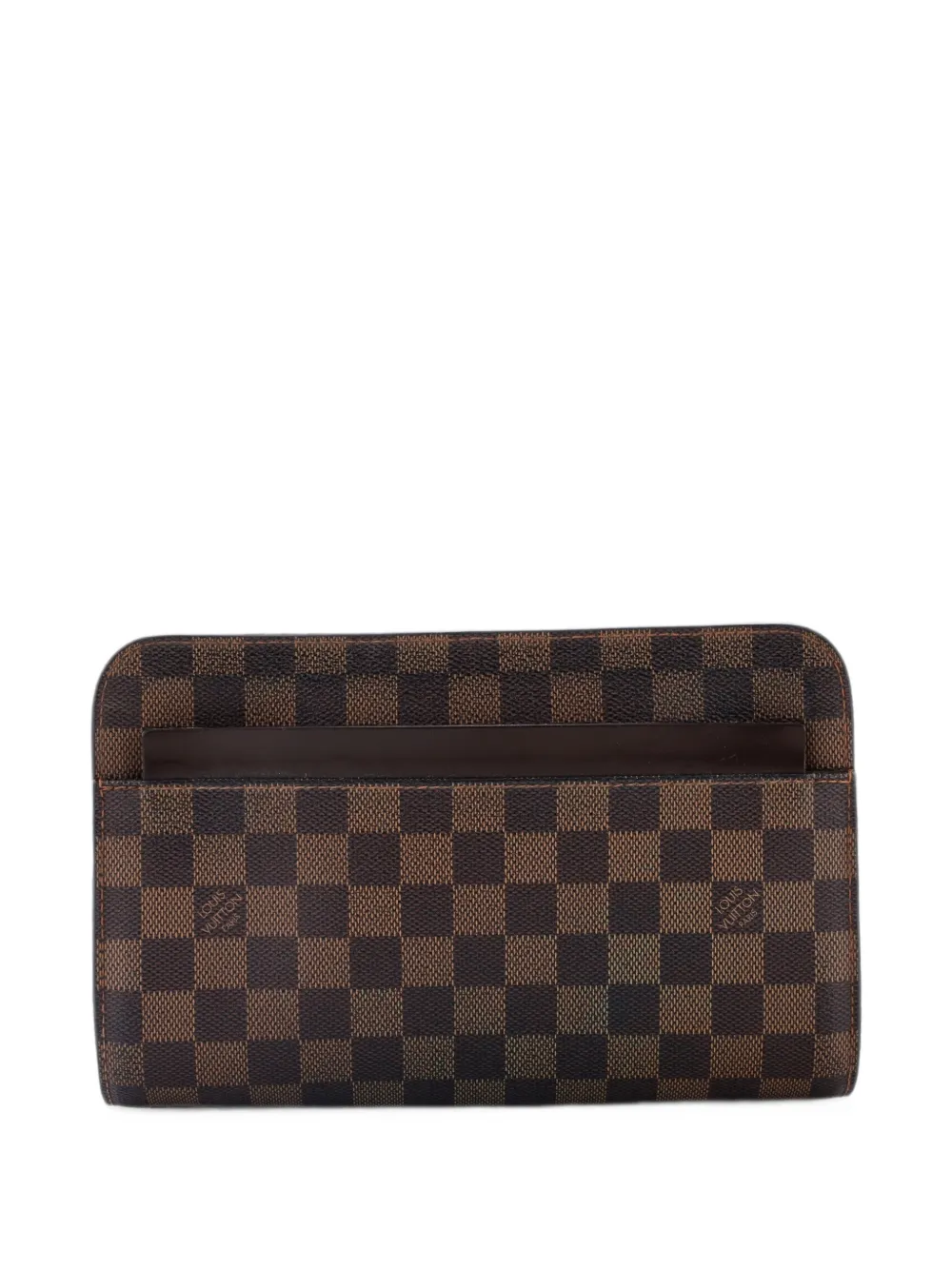 Louis Vuitton Pre-Owned Clutch Pochette Saint Louis Damier - Marrone