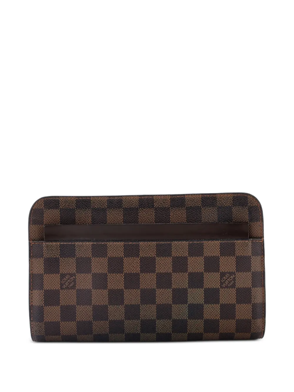 Louis Vuitton Pre-Owned Clutch Pochette Saint Louis Damier - Marrone