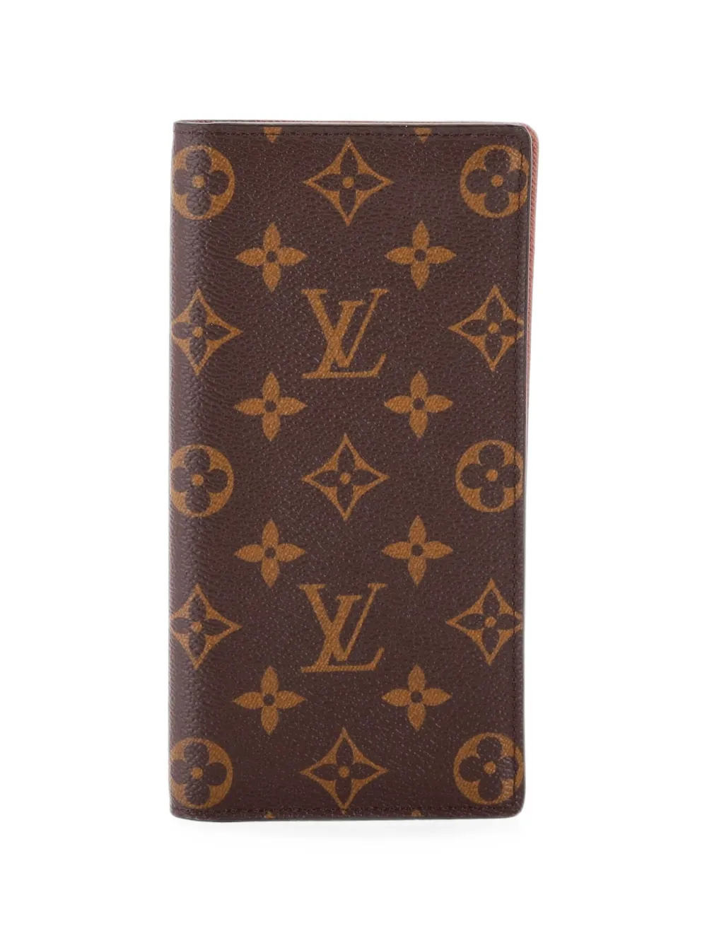 Louis Vuitton Pre-Owned Kleine Brazza Portemonnaie aus Canvas mit Monogramm - Braun