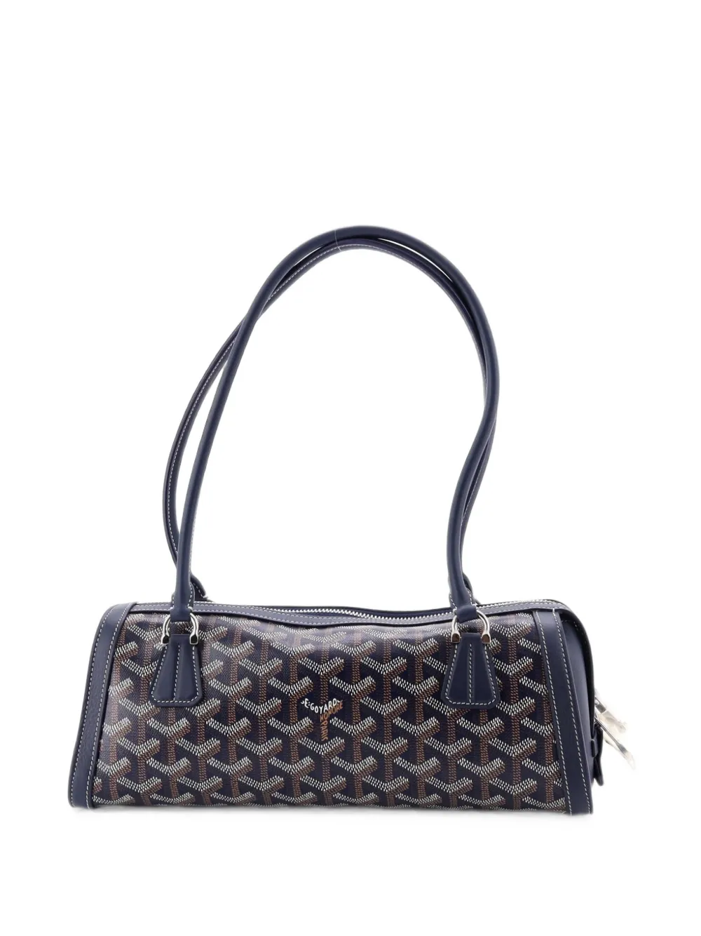 Goyard Pre-Owned Bonbonnière Schultertasche aus beschichtetem Canvas - Blau