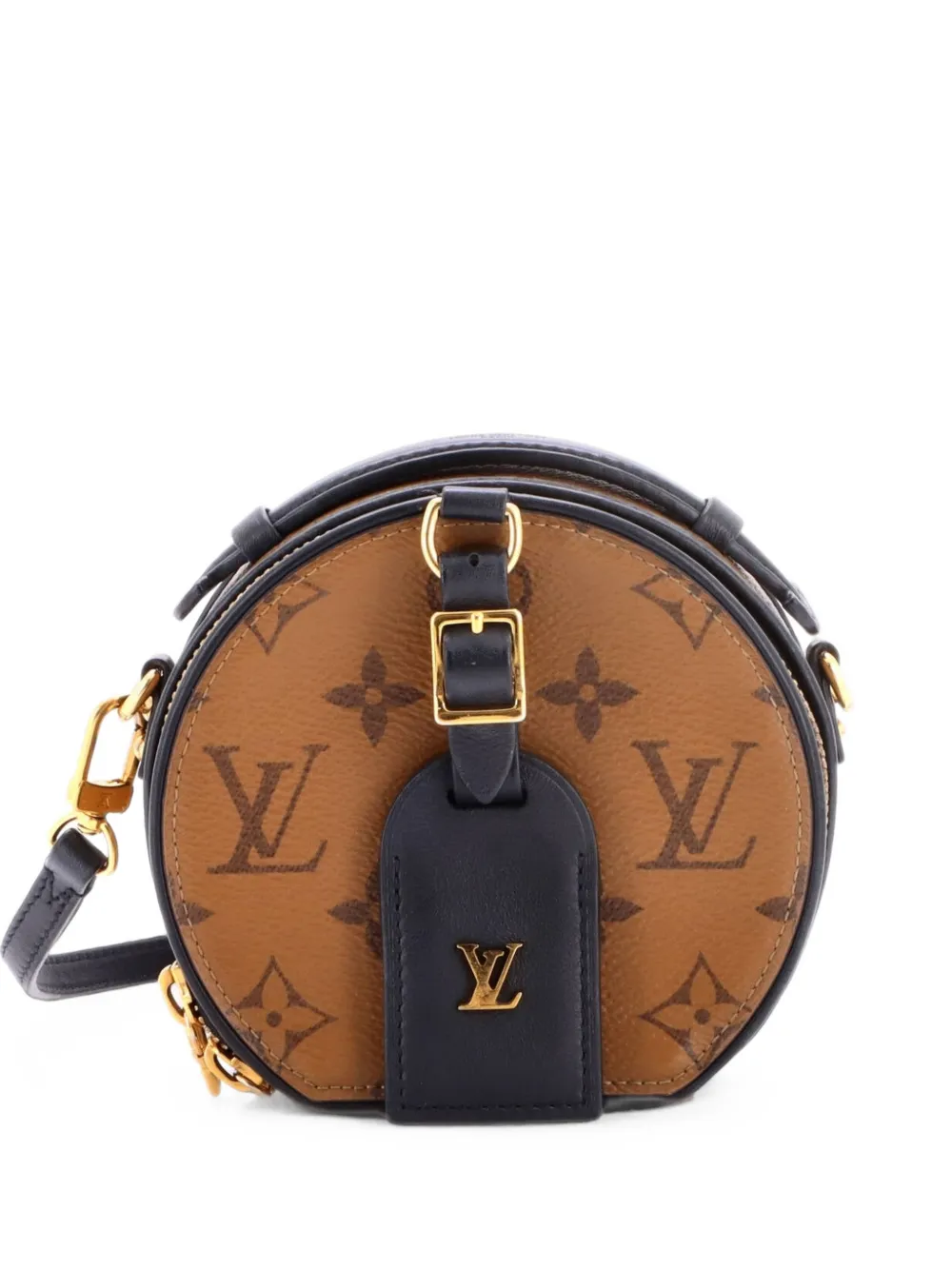 Louis Vuitton Pre-Owned Mini Boite Chapeau Monogramm-Canvas-Umhängetasche - Braun