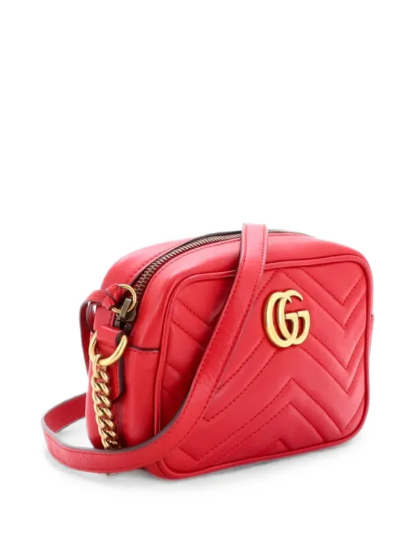 Gucci Pre-Owned GGマーモント ショルダーバッグ マテラッセ レザー